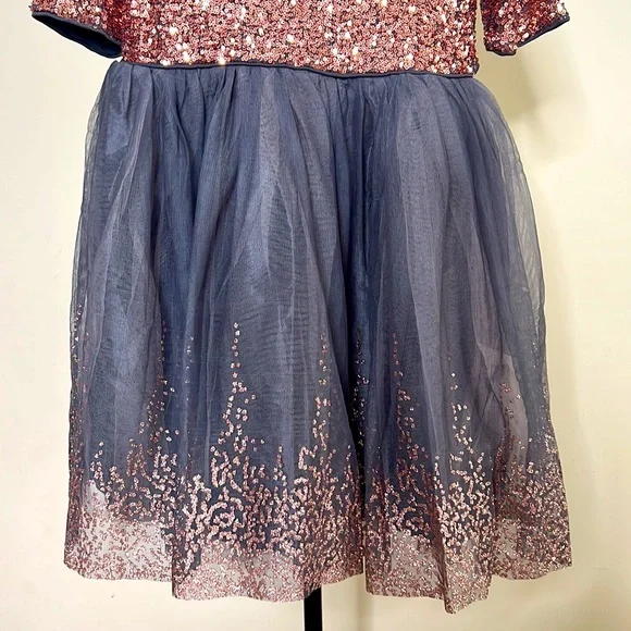 New Party Sequin Girl Dress - Picture 4 of 8